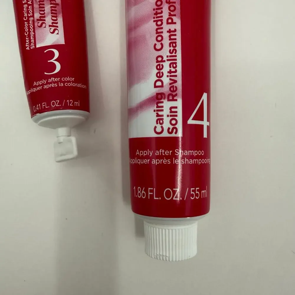 L'Oréal Paris Excellence Creme Hair Color After Caring Shampoo Deep Conditioner